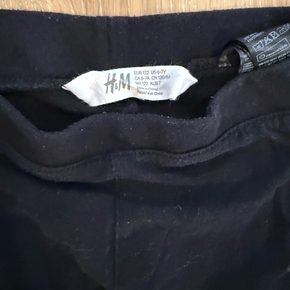 H&M Black and Multicolor Kids Leggings Set - Picture 3 of 3